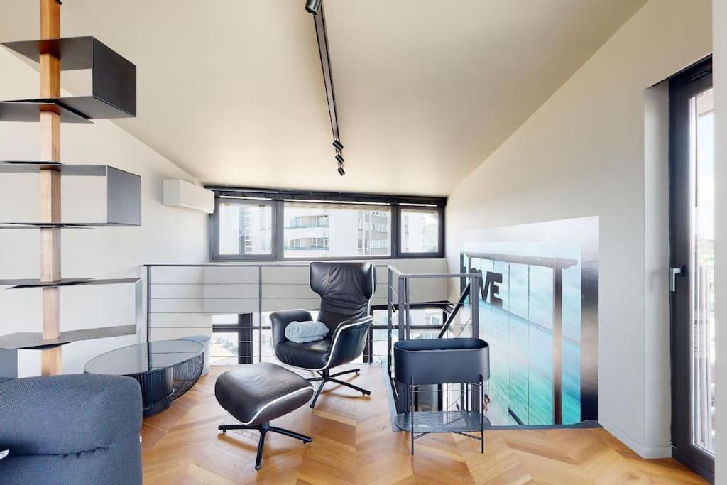 Apartament Stylovy Loft S Ohromnou Terasou Bratysława Zewnętrze zdjęcie
