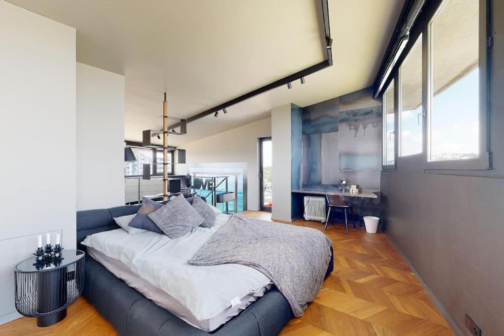Apartament Stylovy Loft S Ohromnou Terasou Bratysława Zewnętrze zdjęcie