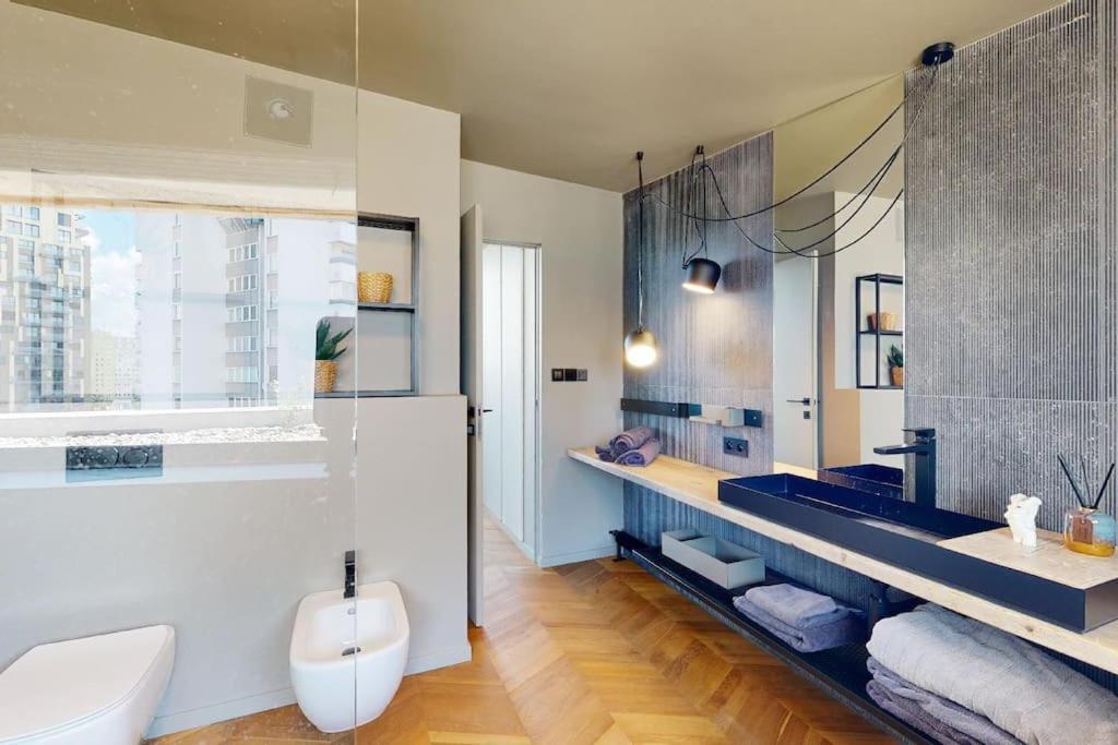 Apartament Stylovy Loft S Ohromnou Terasou Bratysława Zewnętrze zdjęcie